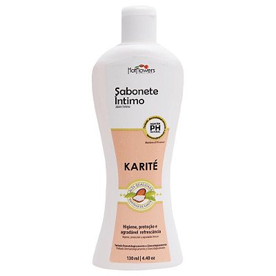 HOT FLOWERS - SABONETE ÍNTIMO KARITÉ - 130ML