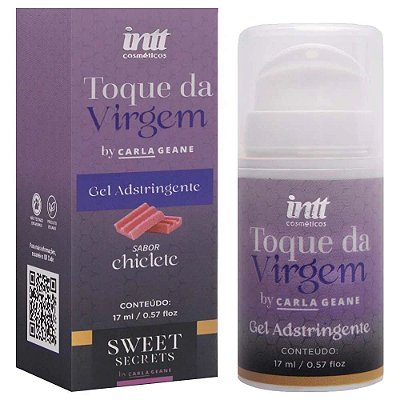 INTT TOQUE DA VIRGEM - GEL ADSTRINGENTE COMESTÍVEL SABOR CHICLETE - 17ML