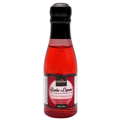 HOT FLOWERS - BANHO DE ESPUMA FRUTAS VERMELHAS - 150ML