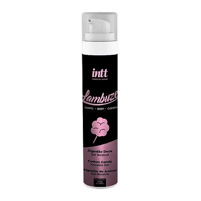 INTT LAMBUZE AIRLESS - GEL PARA SEXO ORAL SABOR ALGODÃO DOCE - 50GR