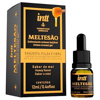INTT MELTESÃO - GEL Estimulante Sexual Unissex SABOR MEL - 12ML