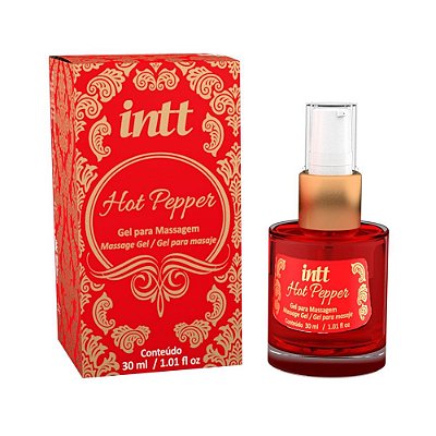 INTT HOT PEPPER - GEL SEXO ORAL COMESTÍVEL ESTIMULANTE À BASE DE PIMENTA