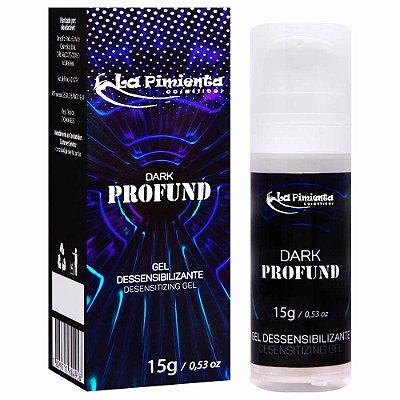 La Pimienta Dark Profund - GEL PARA SEXO ANAL SEM DOR - 15gr