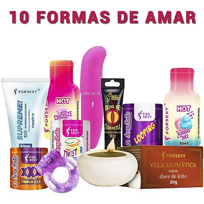 KIT 10 FORMAS DE AMAR