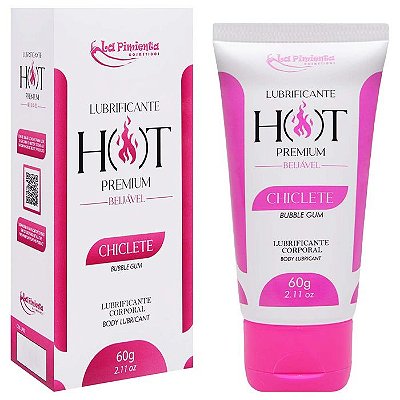 La Pimienta Hot Premium - Lubrificante Beijável 60gr - Chiclete