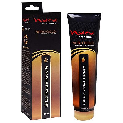 100ML NURU GOLD - GEL LUBRIFICANTE ÍNTIMO E HIDRATANTE A BASE D'ÁGUA