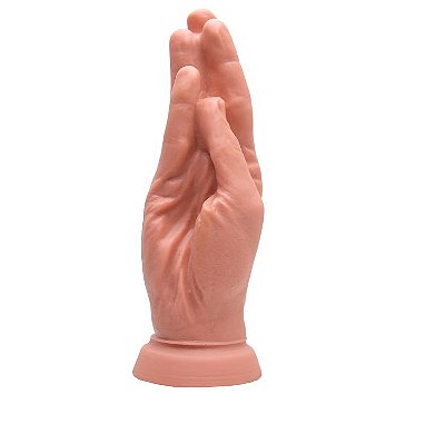 Plug Anal Mãozinha Maciço fisting 18,5 X 6,5Cm