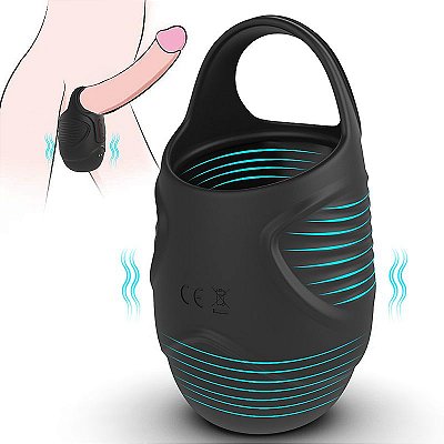 Egg Pro - Anel Peniano com vibrador de escroto