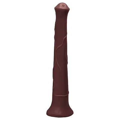 HORSE TOY - Pênis de Cavalo 40 X 6Cm - COR CHOCOLATE