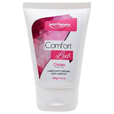 La Pimienta Comfort Lub beijável - Lubrificante íntimo a base d'água 120gr - aroma chiclete