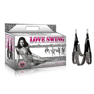 LOVETOY LOVE SWING - BALANÇO DE TETO REGULÁVEL COM TIRAS ACOLCHOADAS