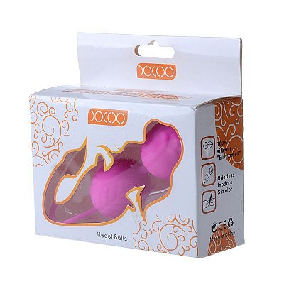 XXOO KEGEL BALLS - PESOS PARA POMPOARISMO COM PESO | COR: ROSA