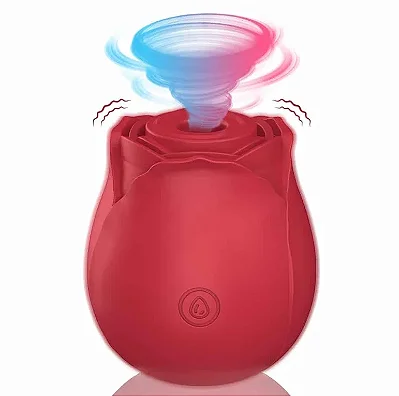 Magic Rose II - Rosa Estimuladora de Clitóris com Pulsação