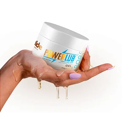 PowerLub Gel  - Lubrificante a Base de Água Ultra Consistente - 250g