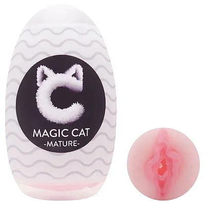 Magic Cat - EGG Mature Masturbador Masculino em Forma de Ovo Orifício de Vagina