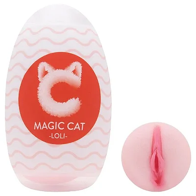Magic Cat - EGG Loli Masturbador Masculino em Forma de Ovo Orifício de Vagina