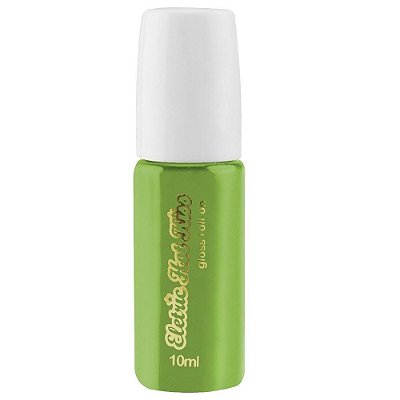 Gloss do beijo Gel Elétrico Hot Comestível 10ml - Uva Verde