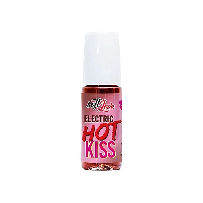 Gloss do beijo Gel Elétrico Hot Comestível 10ml - Morango com Chocolate