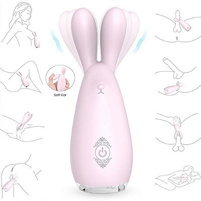 S-HANDE REBA - VIBRADOR ESTIMULADOR DE CLITÓRIS E REGIÕES ERÓGENAS, RECARREGÁVEL FEITO EM SILICONE COM 9 MODOS DE VIBRAÇÃO E CERTIFICAÇÃO IPX7 À PROVA D'ÁGUA - 12,7 X 4 CM