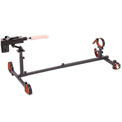 Doggy Style Fucking Machine - máquina do sexo com restrição de pulsos e tornozelos
