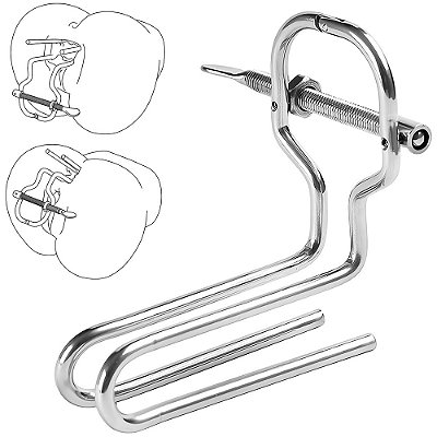 THE GAPER ANAL EXPANDER - Expansor Anal e Vaginal com Ajuste de Abertura em inox