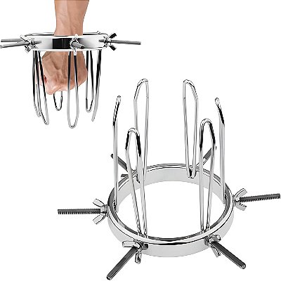 Oculus Stainless Steel Anal Explorer - Plug anal expansor com 6 hastes em inox