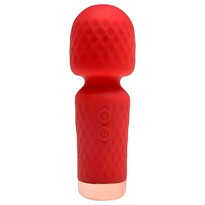 Mini massageador varinha mágica - cor vermelha