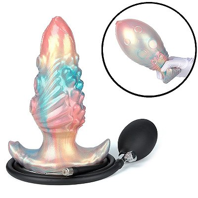 The Dragon's White Egg - Plug anal ovo de dragão Inflável