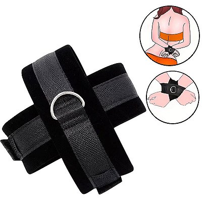 Algema Dupla em X com Velcro