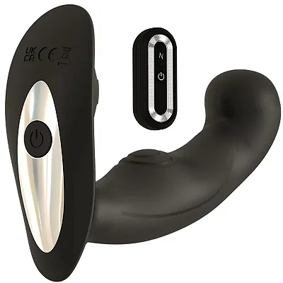 Plug anal para homem recarregável massageador estimulador próstata com controle remoto