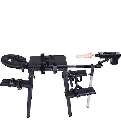 THRUSTING FUCK SEX MACHINE BDSM FURNITURE RESTRAINT - Máquina de sexo com cadeira de obediência e alças de retenção