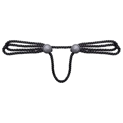 Algemas corda sado bondage - cor preta