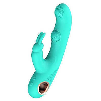 Xira - vibrador ponto G com estimulador de Clitóris recarregávelcom 2 sistema tapping