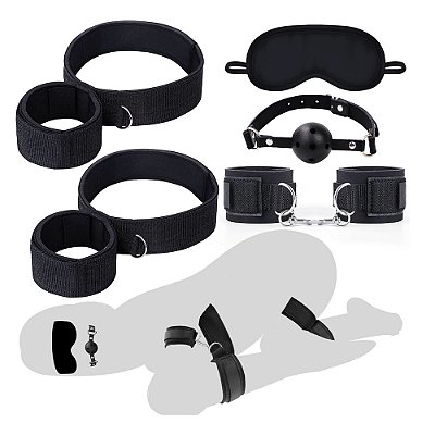 Kit Sado Bandage com 5 Peças