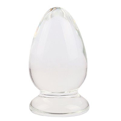 CHISA ICE-LOLLY CHUBBY WIDE - Plug Anal em Vidro com Formato Cônico