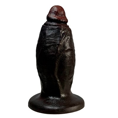 DI221 - Plug Anal com Design Robusto e Acabamento Detalhado e Toque Extremamente Natural - 15x5,7cm