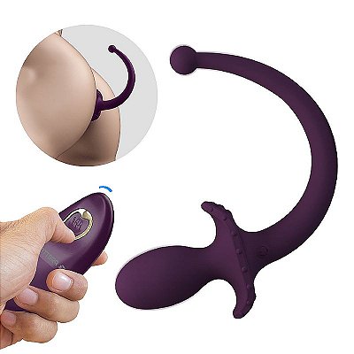 Pretty Love Butt Plug Tail - Plug Anal em formato de rabo com vibrador recarregável com controle remoto sem fio