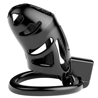 CC505 - Gaiola de Castidade Masculino com Design Anatômico Em Aço Inox
