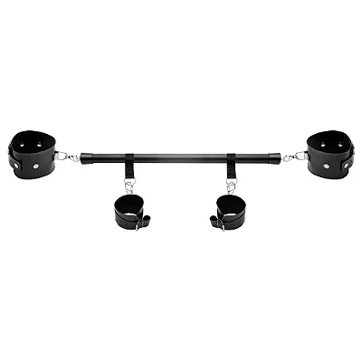 Kit Separador Bdsm Bracelete E Tornozeleira