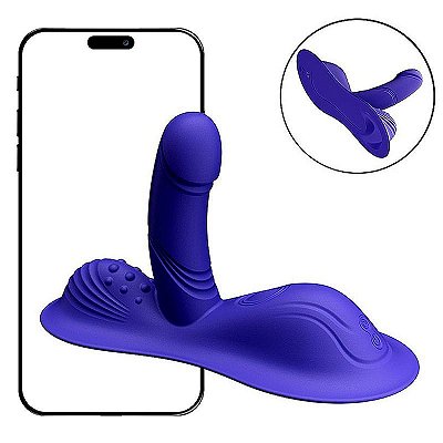 Cadeira com Vibrador de Ponto G controle via APP de celular