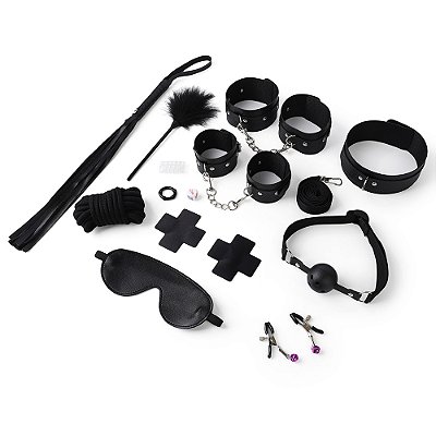 Kit BDSM Bondade - Completo com 14 Acessórios
