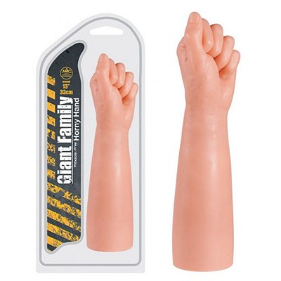 Nanma Horny Hand Giant Family - Penetrador Realístico Mão fechada Fisting - 31x5,8cm