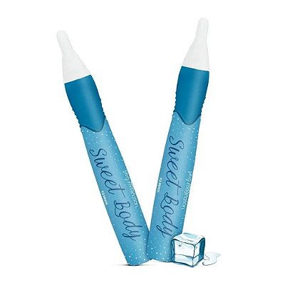 SWEET BODY - CANETA COMESTÍVEL - SABOR ICE MENTA