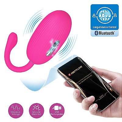PRETTY LOVE DOREEN - CÁPSULA VIBRATÓRIA COM ESTIMULOS ELÉTRICOS, RECARREGÁVEL - COM 12 MODOS DE VIBRAÇÃO E 3 MODOS DE ESTÍMULOS ELÉTRICOS