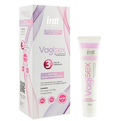 INTT VAGISEX - LUBRIFICANTE HIDRATANTE INTRAVAGINAL 10 APLICADORES 30G