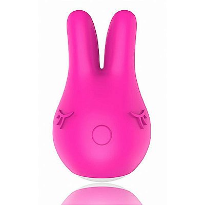 DIBE LOVE BUNNY GOX NELLY - MASSAGEADOR DE CLITÓRIS COM 6 MODOS DE VIBRAÇÃO - COR ROSA