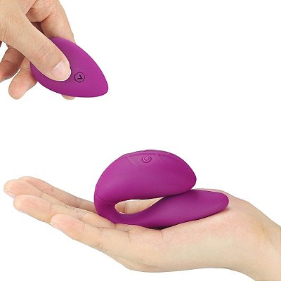 LOVETOY O-SENSUAL DOUBLE RUSH - VIBRADOR PARA CASAL - FLEXÍVEL E COM 8 MODOS DE VIBRAÇÃO E 3 VELOCIDADES