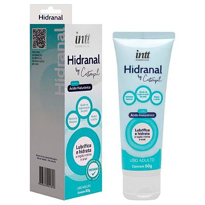 Intt Hidranal - Lubrificante Anal ácido Hialurônico BY Castropil - 50gr