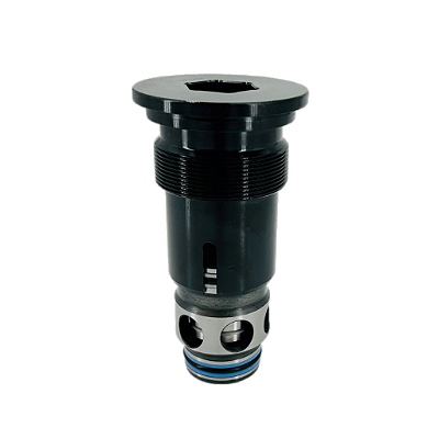 Válvulas de cartucho de 2 vias, montadas com plugue - Séries CEE/AH e REE/AH