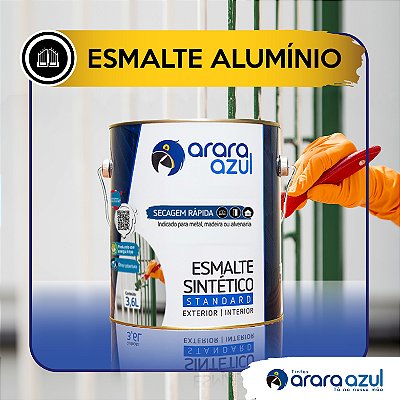 ESMALTE ALUMÍNIO ARARA AZUL